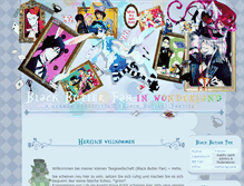 Tablet Screenshot of blackbutlerfan.de